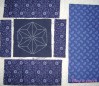 dessus de plateau sashiko