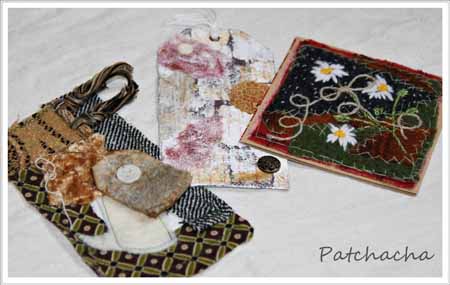 cartes textiles