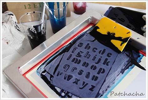 serigraphie sur textile