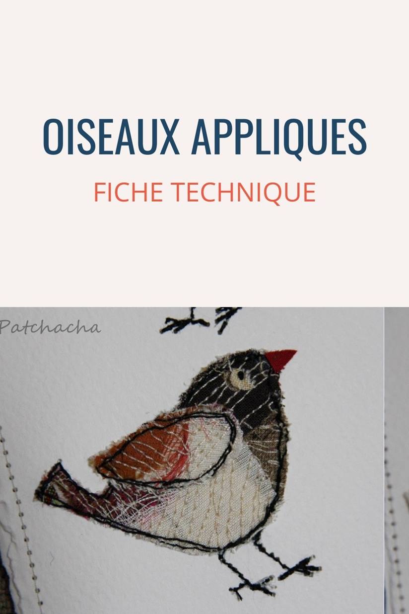 Oiseaux appliqués