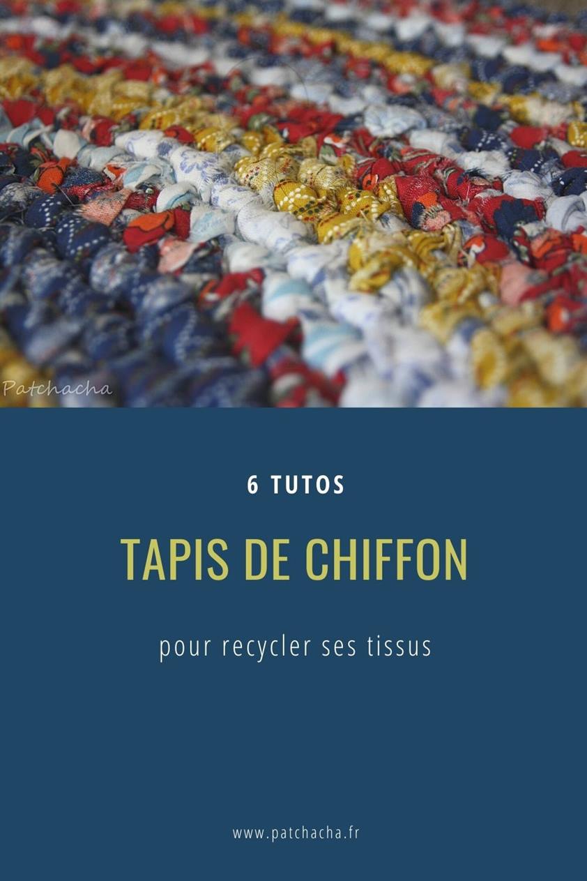 Tapis de chiffon ou comment recycler ses tissus