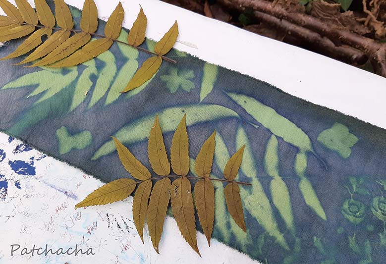 Lot de 36 feuilles de papier cyanotype coloré épais pour