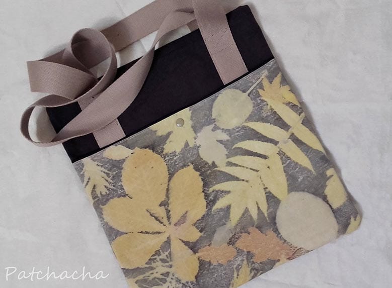 sac eco print lin