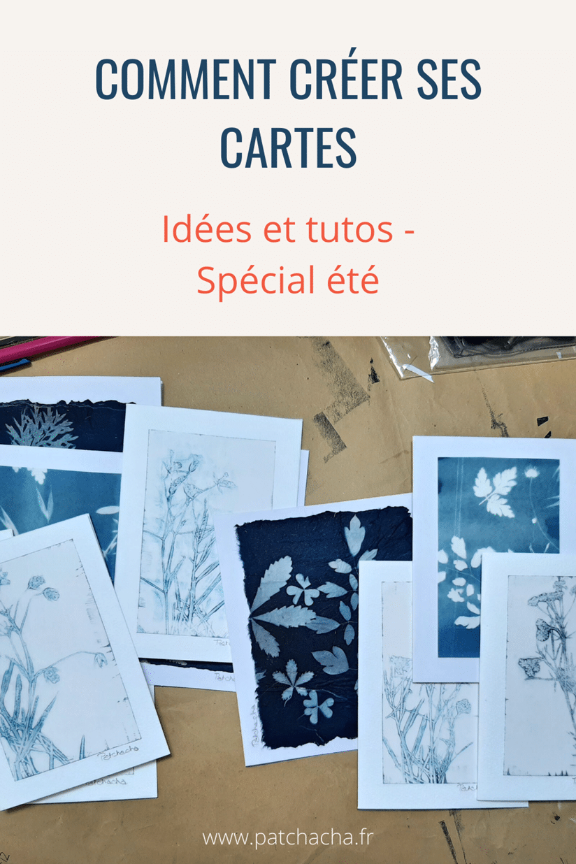 Cartes DIY d’été, 5 idées